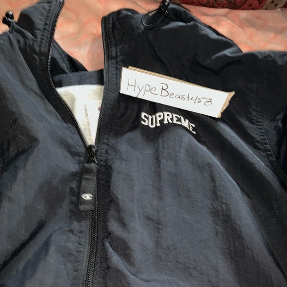 Surpreme x champion track jacket